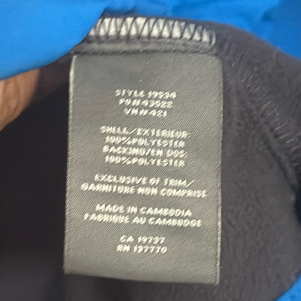 Men’s Blue “Booking.com” Jacket with Logo - Picture 6 of 6